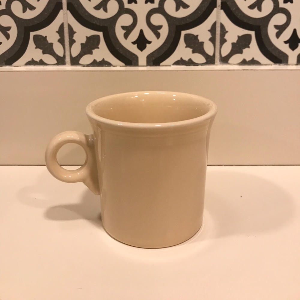 Fiesta “ivory” coffee/tea mug